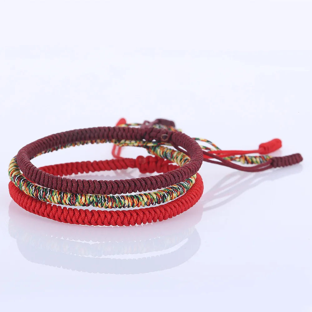 Red String Buddha Bracelet