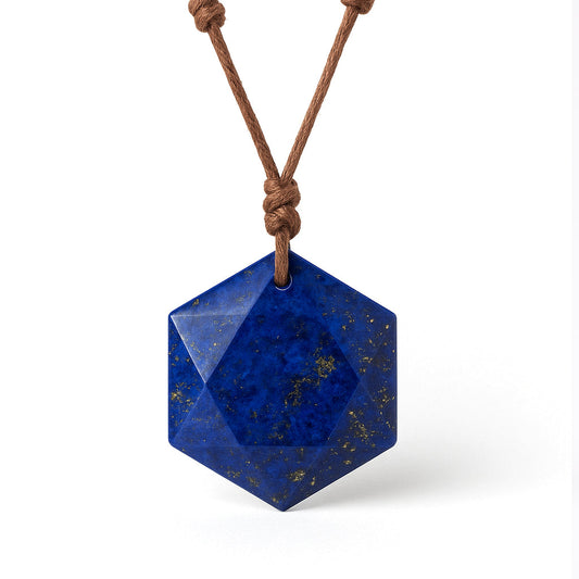 Hexagonal Crystal Necklace